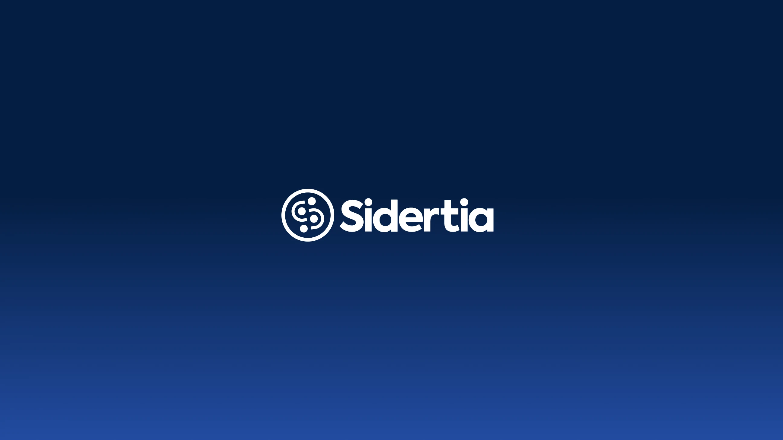 Sidertia Solutions — cybersecurity product and brand system visual
